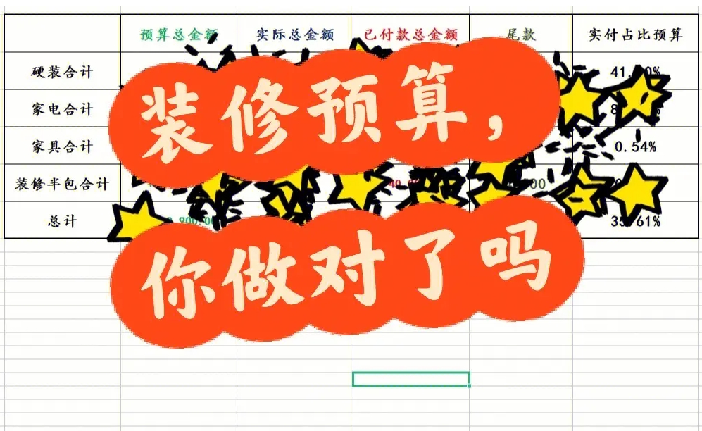 如何做好裝修預算?影響家庭裝修預算的因素哪些?